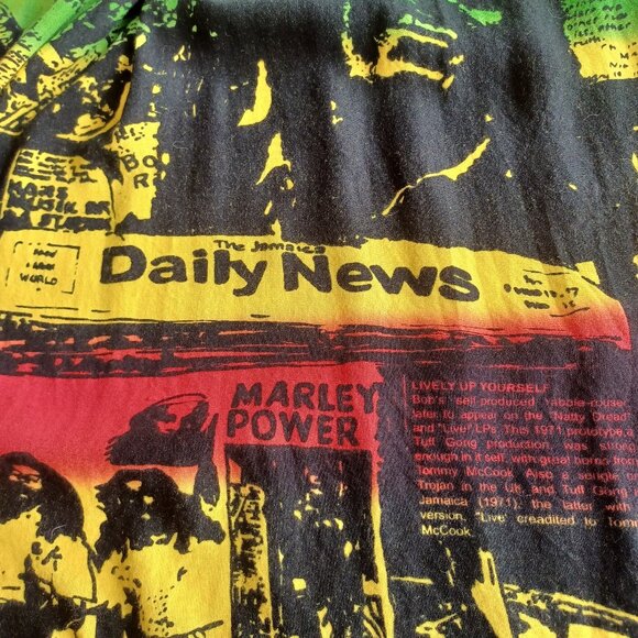 SOLD!--.Bob Marley Rasta Dress, Juniors One Size - Picture 2 of 8